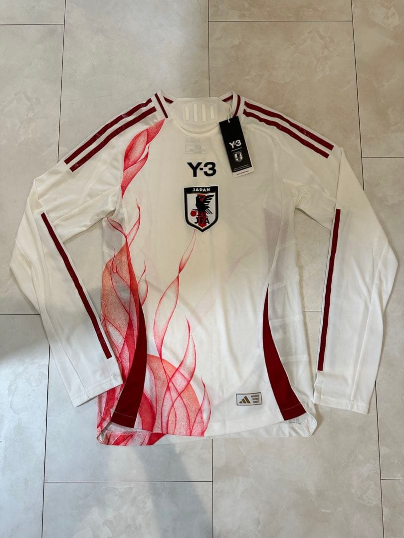 adidas Y-3 サッカー日本代表 アウェイオー長袖ユニフォーム