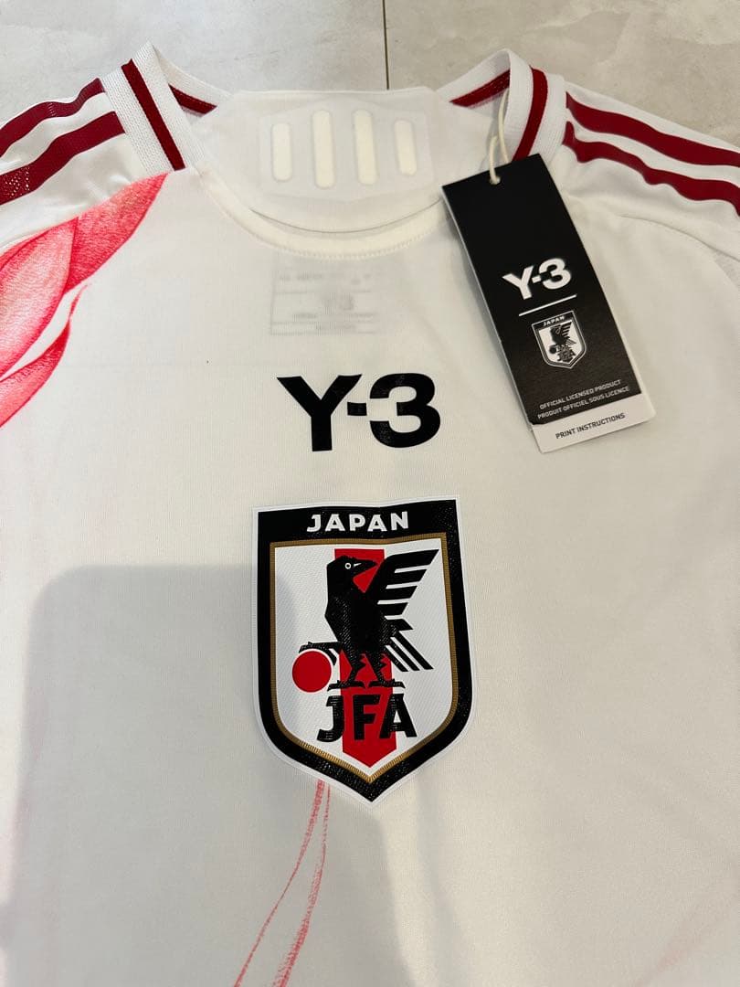 adidas Y-3 サッカー日本代表 アウェイオー長袖ユニフォーム