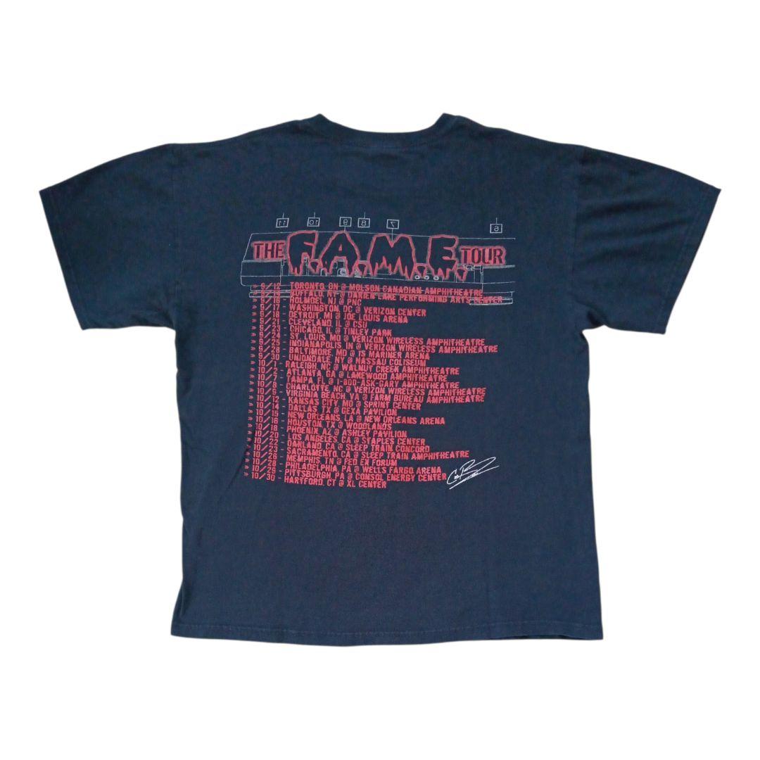 2011年製 クリスブラウン フェイムツアー Tシャツ Lサイズ