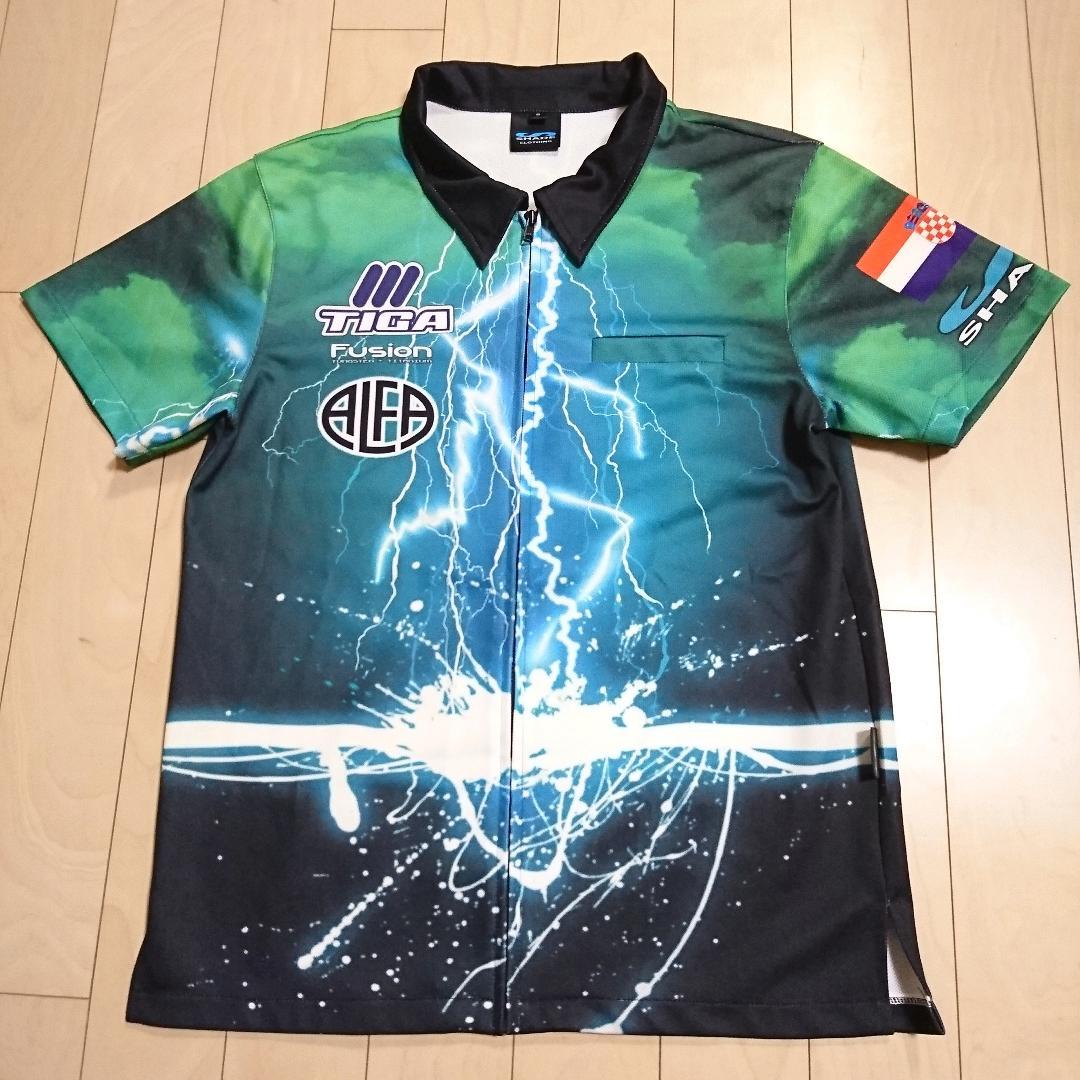 美品SHADEサイン入りBorisKrcmarユニフォームSメンズGREEN