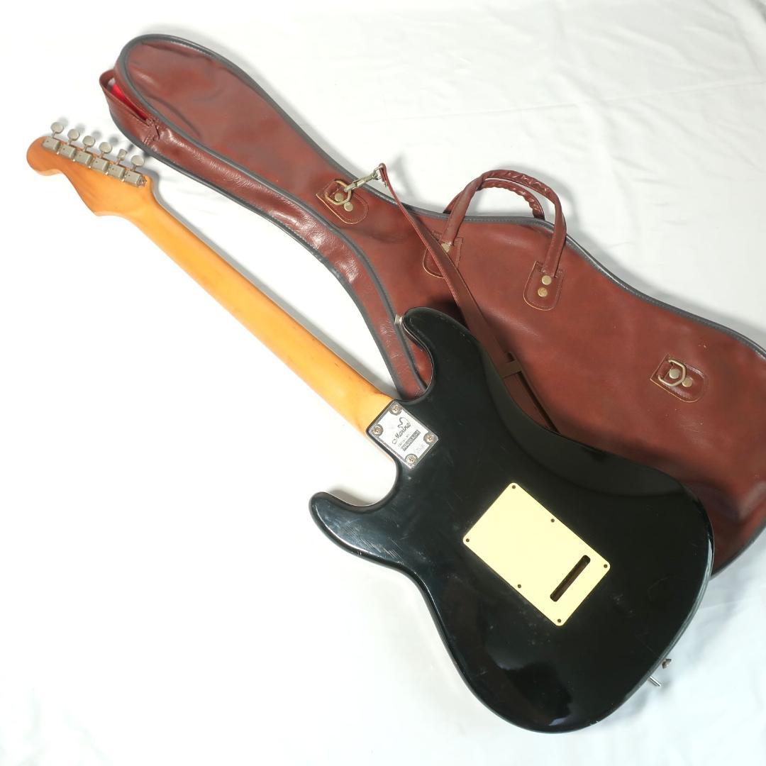 Marina M-STストラトタイプ エレキギター ケース付 ビンテージ中信楽器