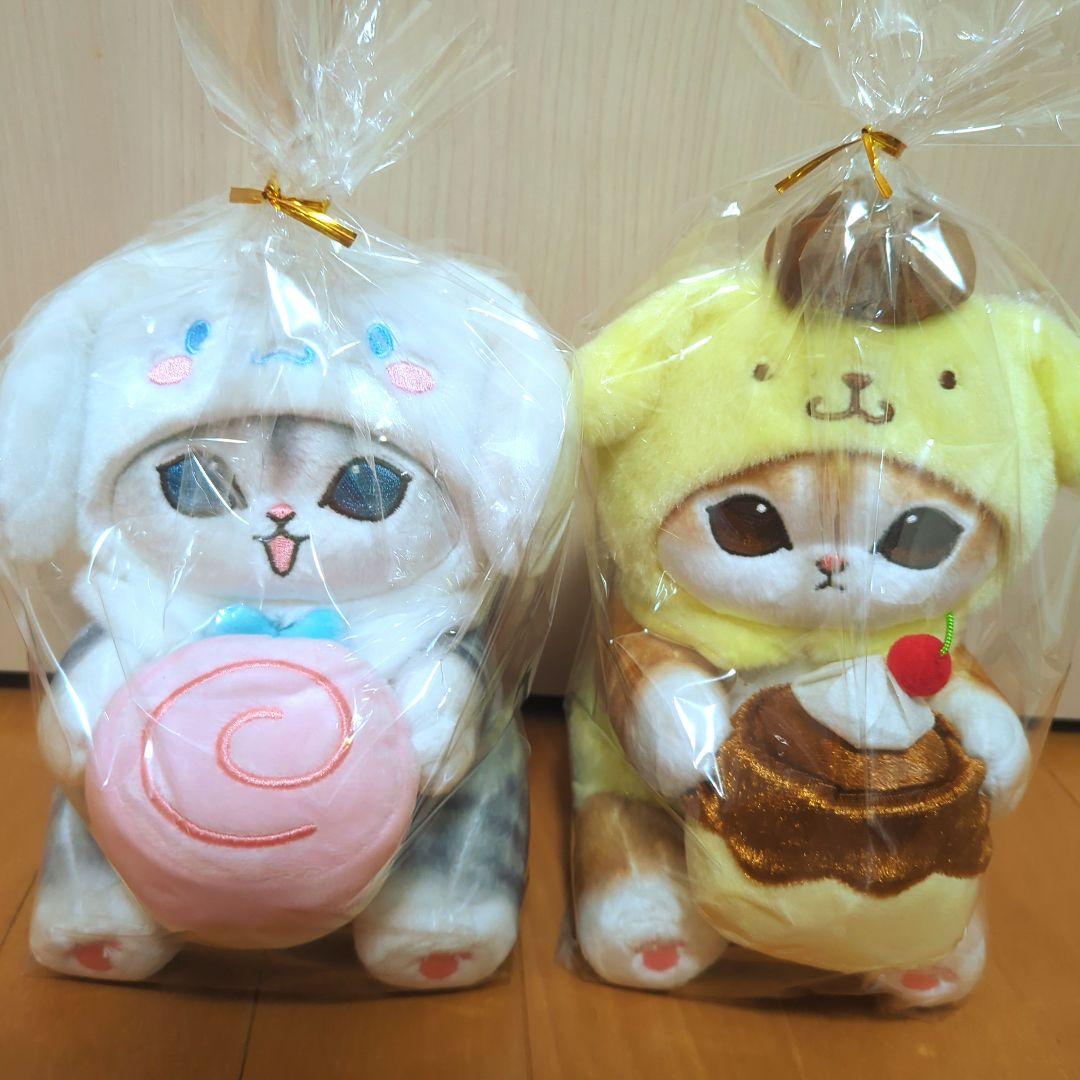 モフサンド サンリオ シナモンロール ポムポムプリン BIG ぬいぐるみ