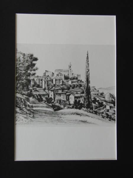 長谷川 潔・巨匠、マニエルノアールのレゾネ、新品額付