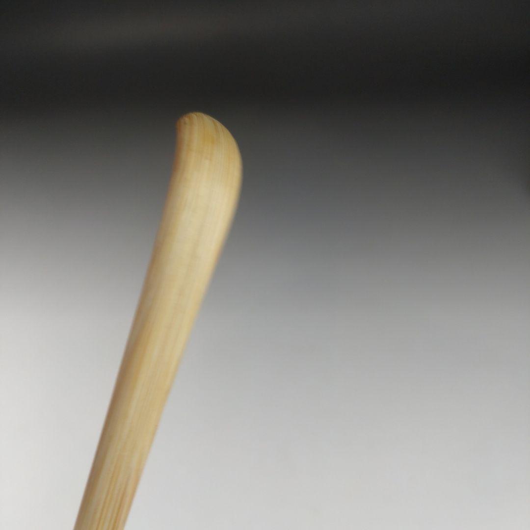 ウ42 茶杓『大徳寺　立花大亀　極箱』『銘　好日』『海野宗泰下削　共箱　しみ竹』