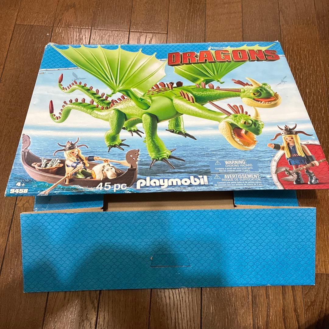 プレイモービル　9458 『ヒックとドラゴン ２』 ラフ＆タフとバーフ＆ベルチ