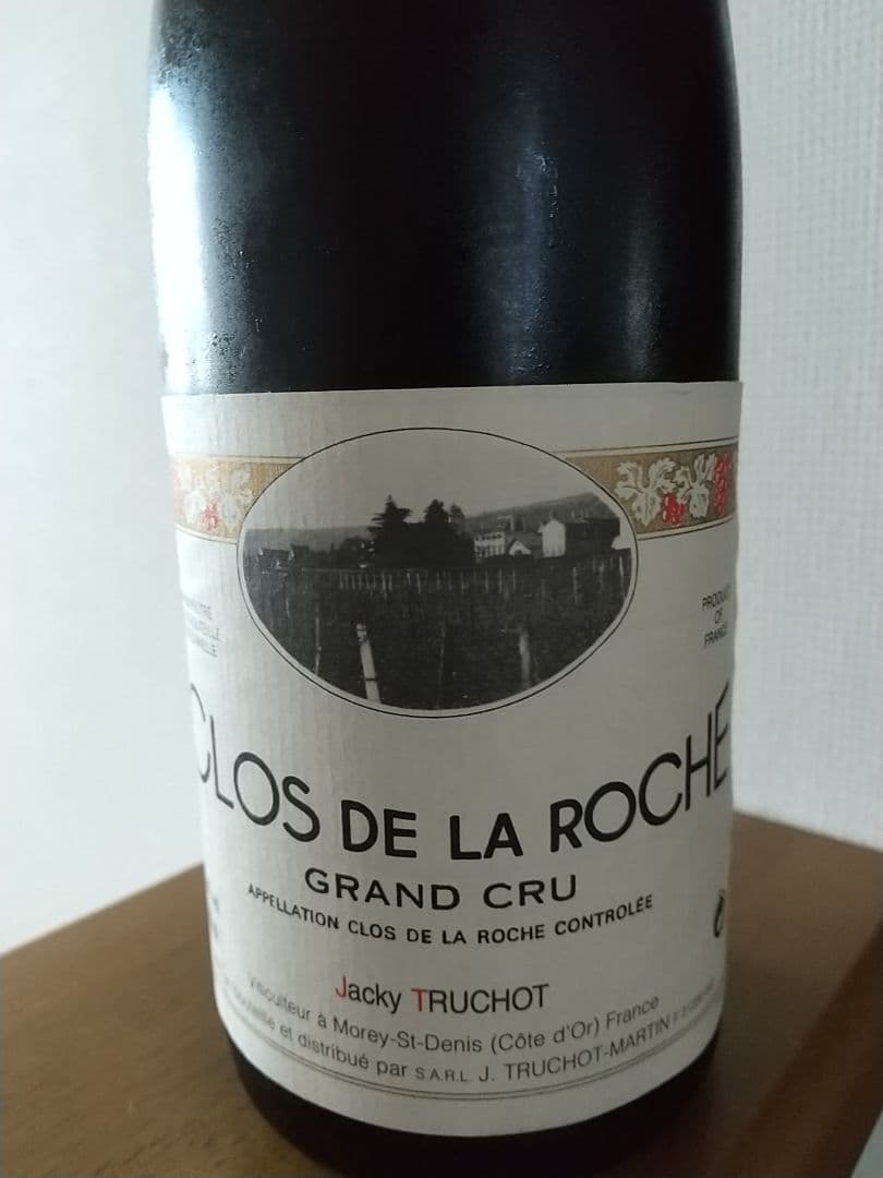 ワイン CLOS DE LA ROCHE 1996 Jacky Truchot