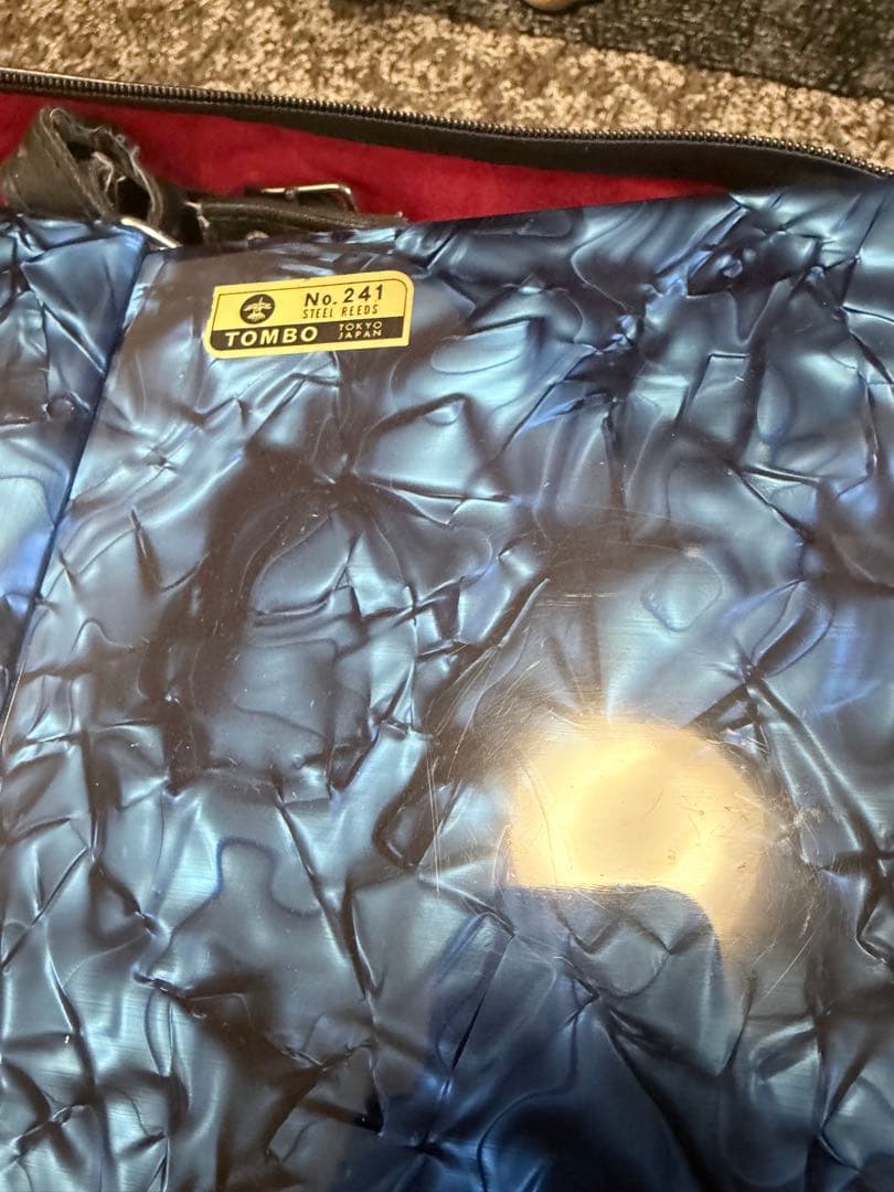 TOMBO 手風琴 No.241 日本製 YAMAHA製ソフトケース付き 中古