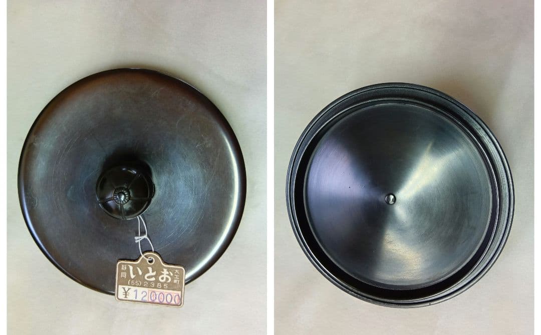 人間国宝 釜師 高橋敬典 風炉師 金谷浄雲　唐銅朝鮮風炉　茶道具　骨董　供箱