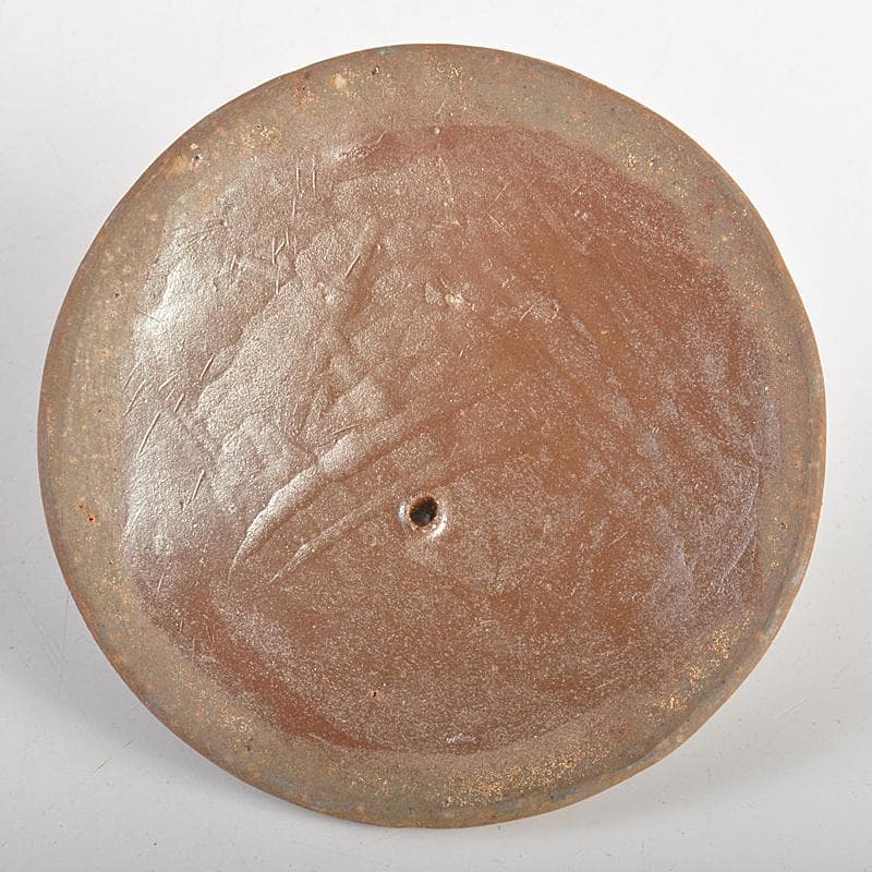 煎茶道具　備前焼　備前陶苑　般若心経刻　宝瓶　Y　R7385