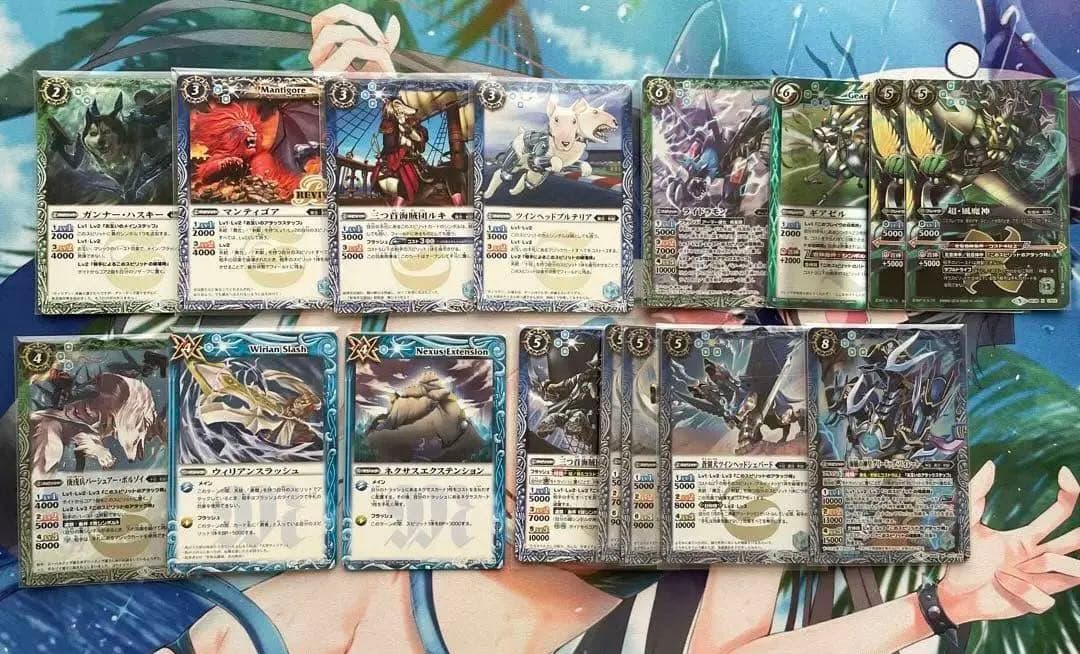 バトスピ 剣獣 デッキ 調整 パーツ デッキケース スリーブ