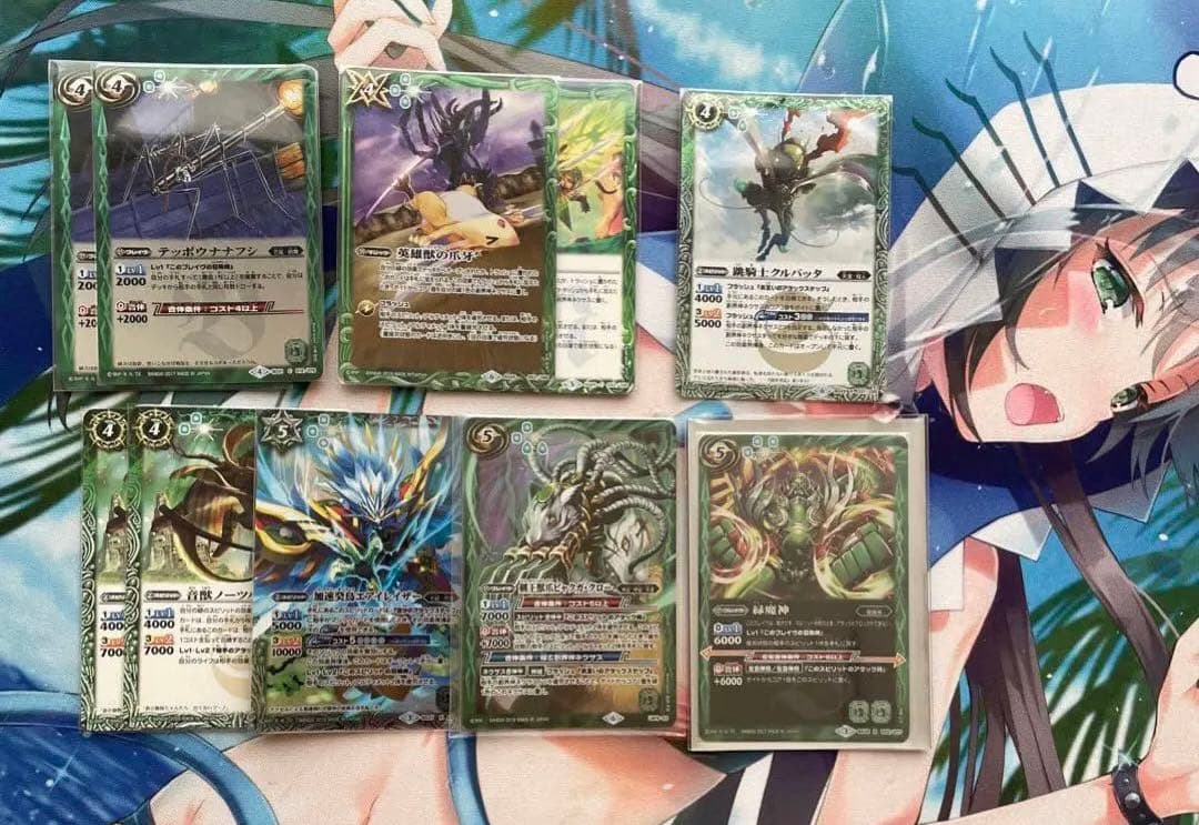 バトスピ 剣獣 デッキ 調整 パーツ デッキケース スリーブ