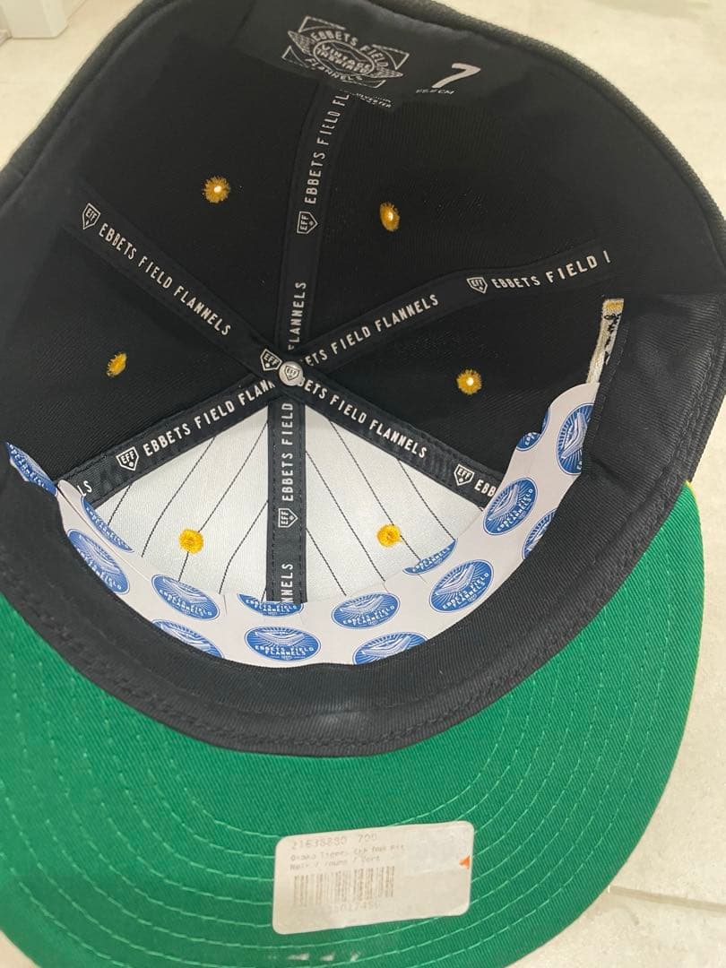 【国内未発売】エベッツフィールド 阪神タイガース　キャップ サイズ7