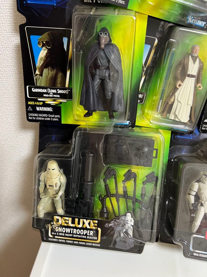 スターウォーズのフィギュアのセット