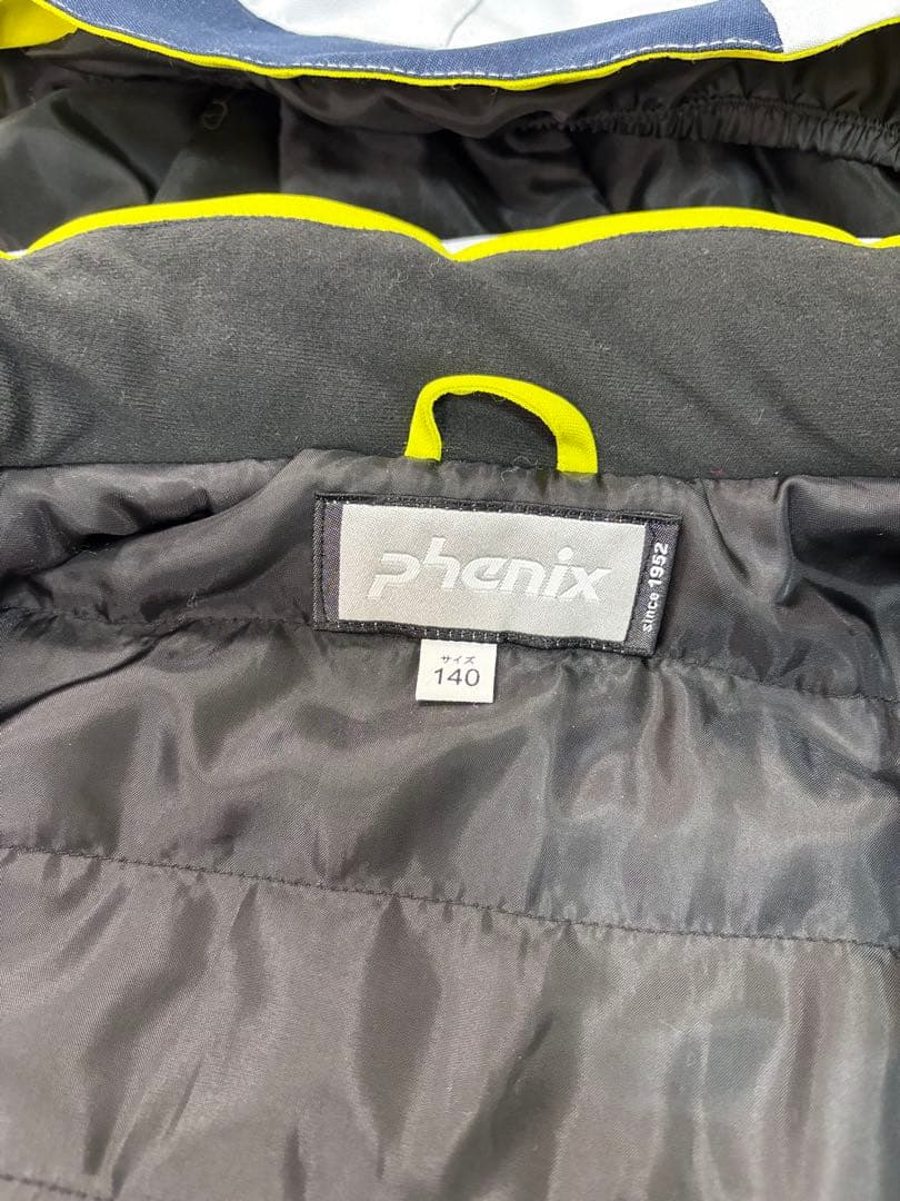 【美品】phenix フェニックス スキーウェア 上下セット 140 男の子