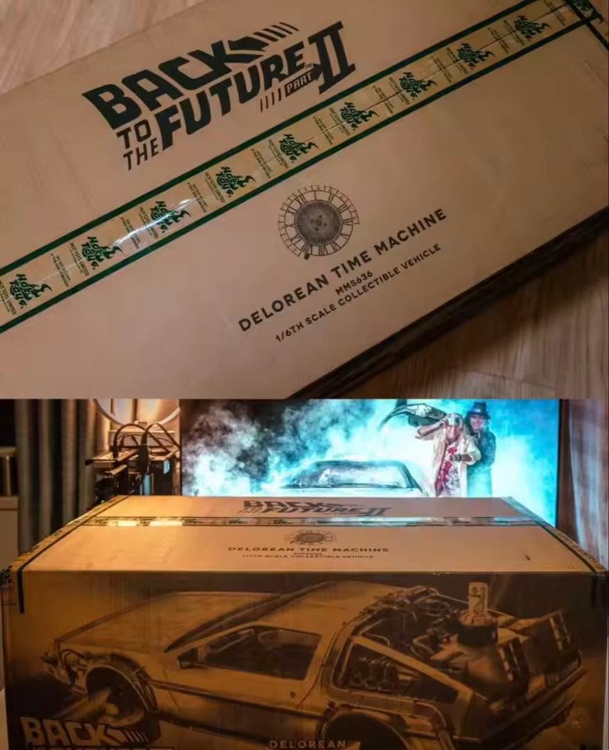 1/6ホットトイズ バックトゥザフューチャー パート2 デロリアンタイムマシーン