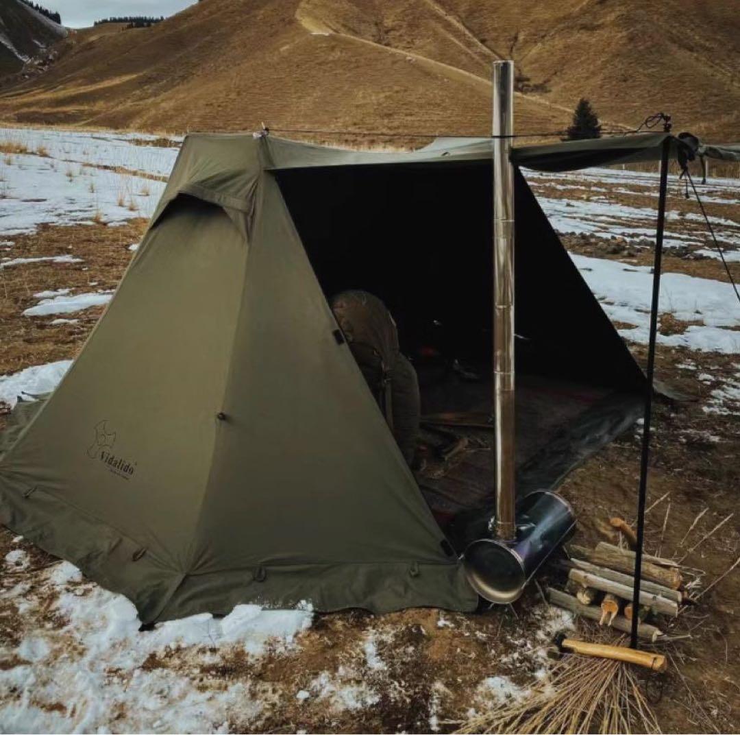 Vidalidoヴィダリド パップテント tc 軍幕テント ソロ 1-2人用