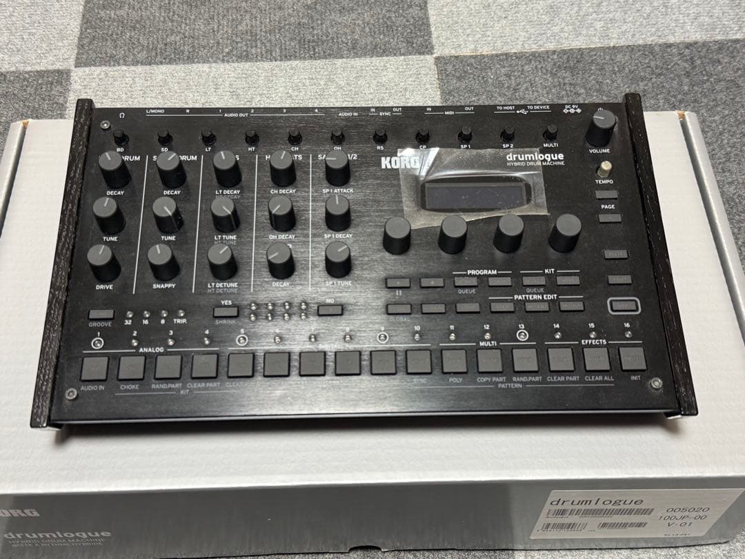 KORG drumlogue アナログシンセサイザー