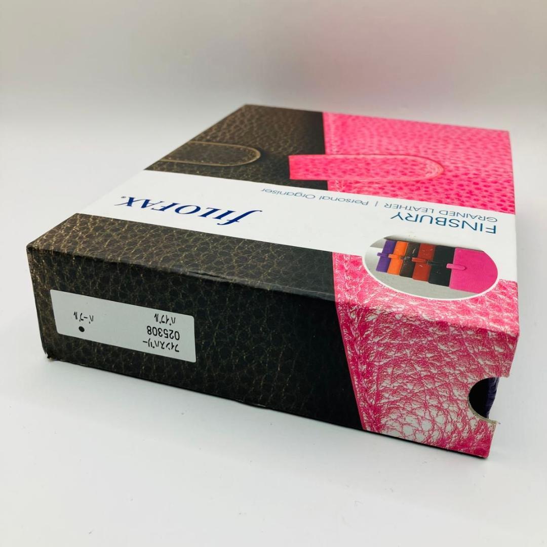 【希少 新品】FILOFAX FINSBURY システム手帳 バイブル パープル