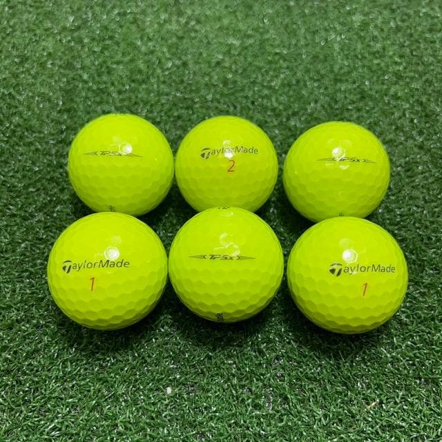 【S148】テーラーメイド TP5X 21年　黄色　 ロストボール 24球