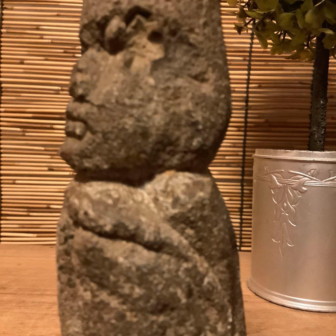 中国北魏「道教神像」中国三大宗教・神仙思想・陰陽五行説・風水・アニミズム・石彫り