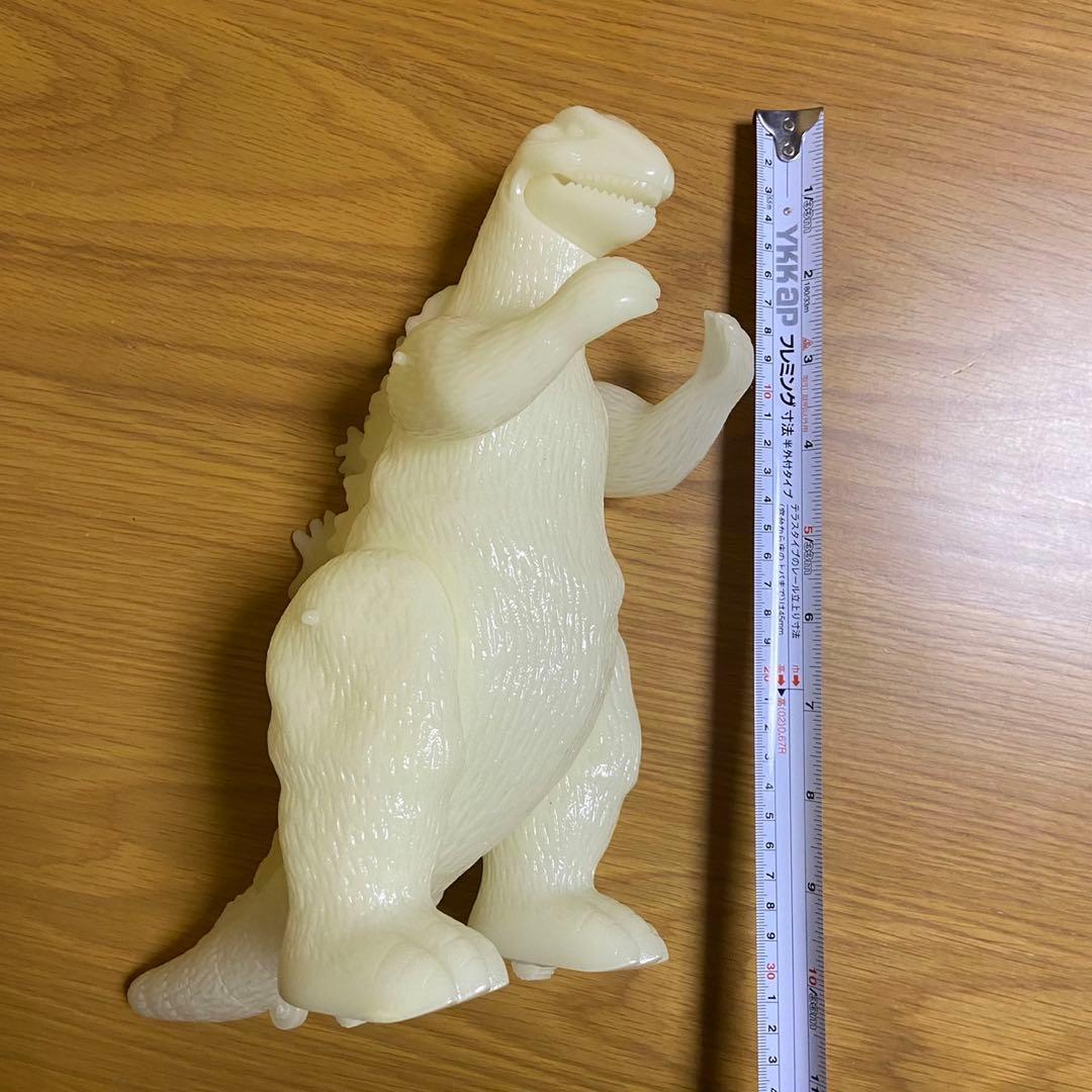 マルサン b/o スタイル ゴジラ 蓄光成型 未塗装ソフビ 5443