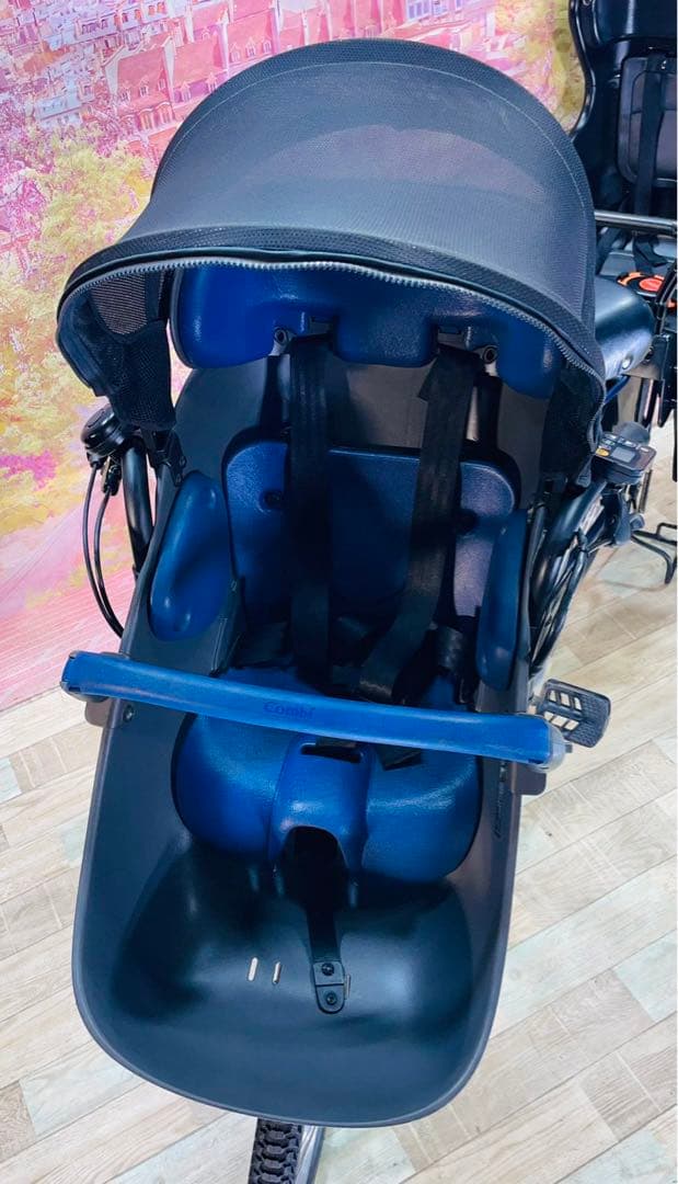 K2609 [特大容量16Ah]電動自転車パナソニック子供乗せ 20インチ