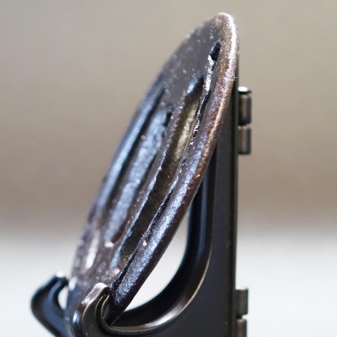 【肥後 左右海鼠透鍔】 鍔 鐔 刀装具 日本刀 江戸時代 骨董 アンティーク