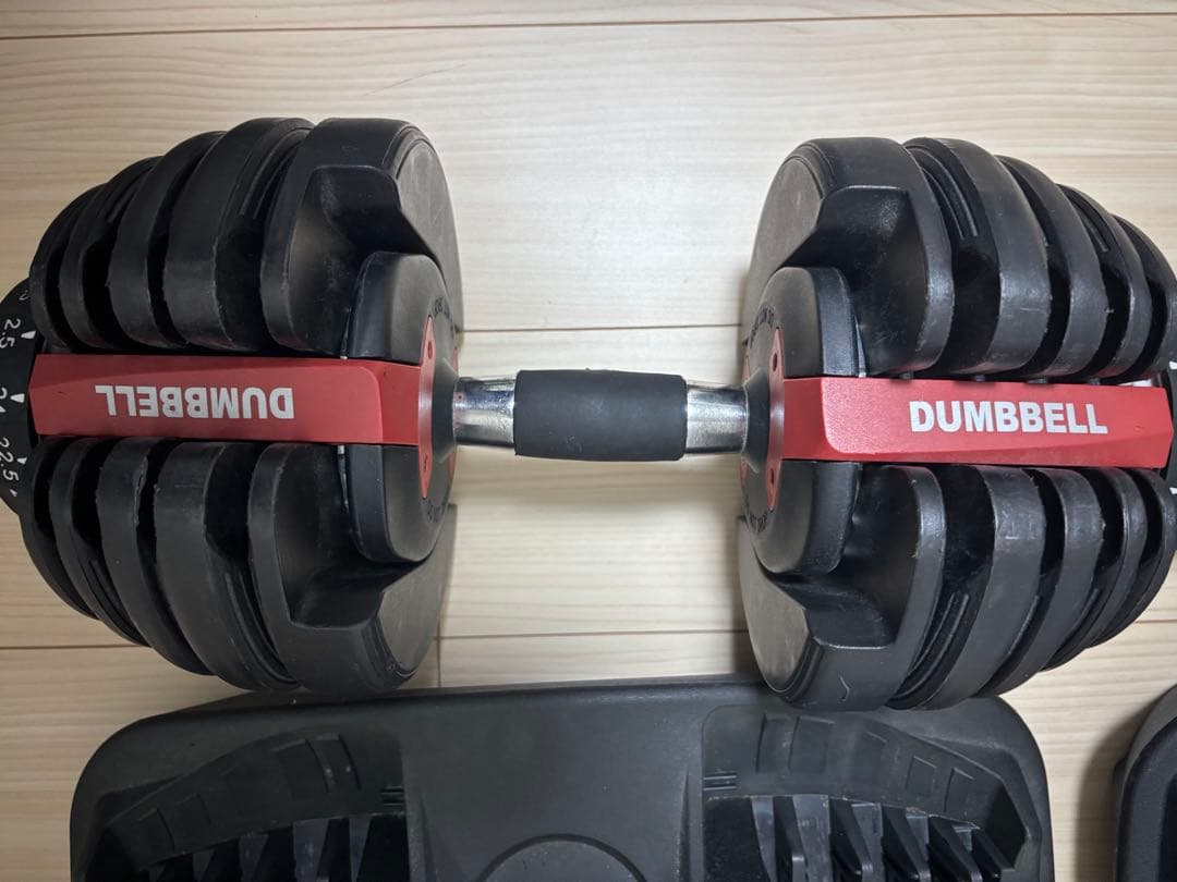 DUMBBELL 可変式ダンベル　24kgX2個　セット