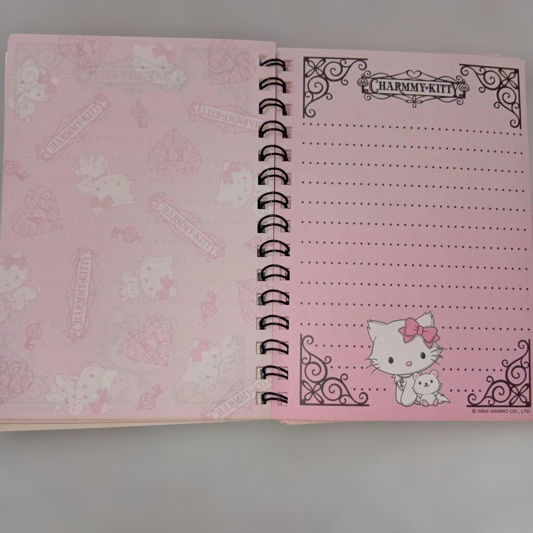 チャーミーキティ初登場初期グッズ2004年メモ帳レトロレアビンテージ