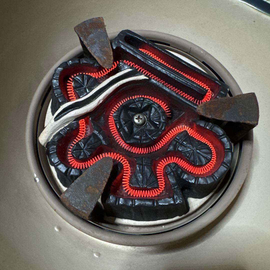 野々田商店　風炉型電熱器　茶道具 茶釜 湯沸かし 茶器 ヒーター 電気炭　骨董