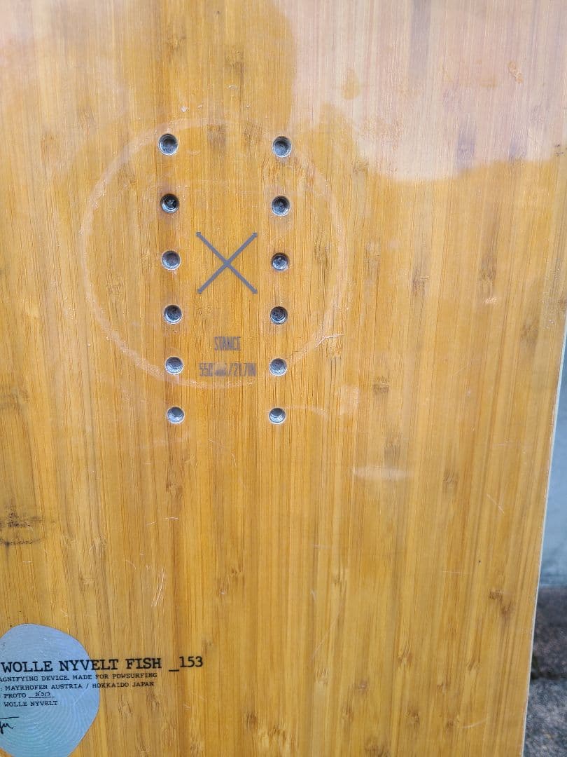 HPS Wolle Nyvelt Fish 153 スノーボード