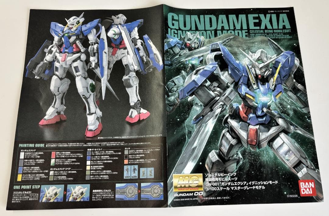 1/100 MG ガンダムエクシア イグニッションモード 初回限定価格版