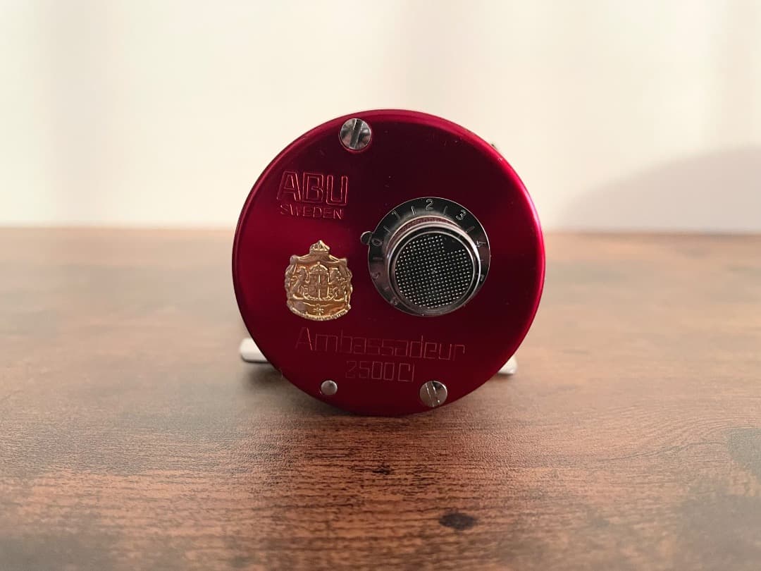 ABU Ambassadeur 2500C アブ アンバサダー レッド RED