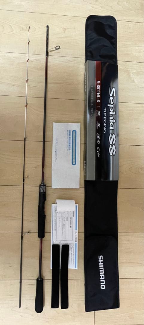 ティップラン　シマノ　24セフィアSS R-S511ML-S 極美品