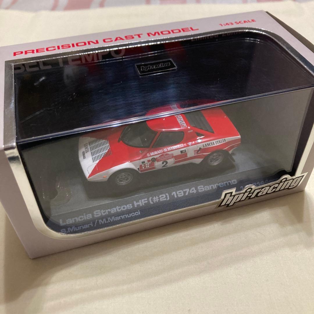 HPI 1/43 ランチア ストラトス HF 1974 サンレモ No.2