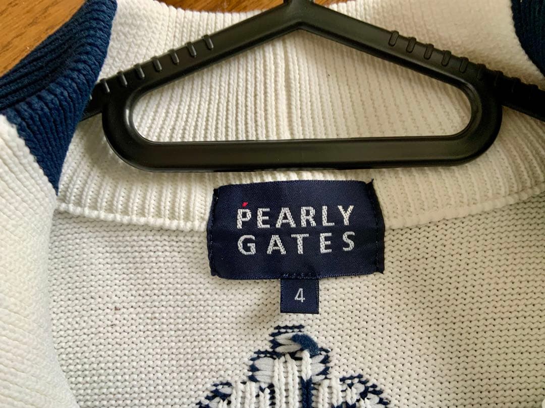 PEARLY GATES ホワイト ジャケット　ブルゾン