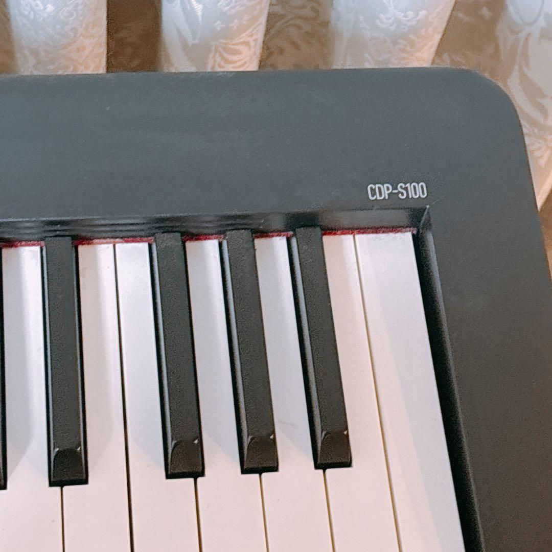 【一部汚れあり】88鍵電子ピアノ 椅子・ペダル付き