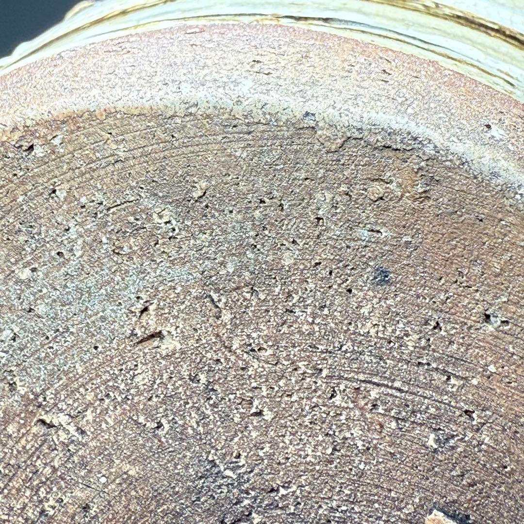 古唐津　輪線文大徳利　花瓶　発掘品　蒐集家放出品　桃山〜江戸初期　古美術　骨董