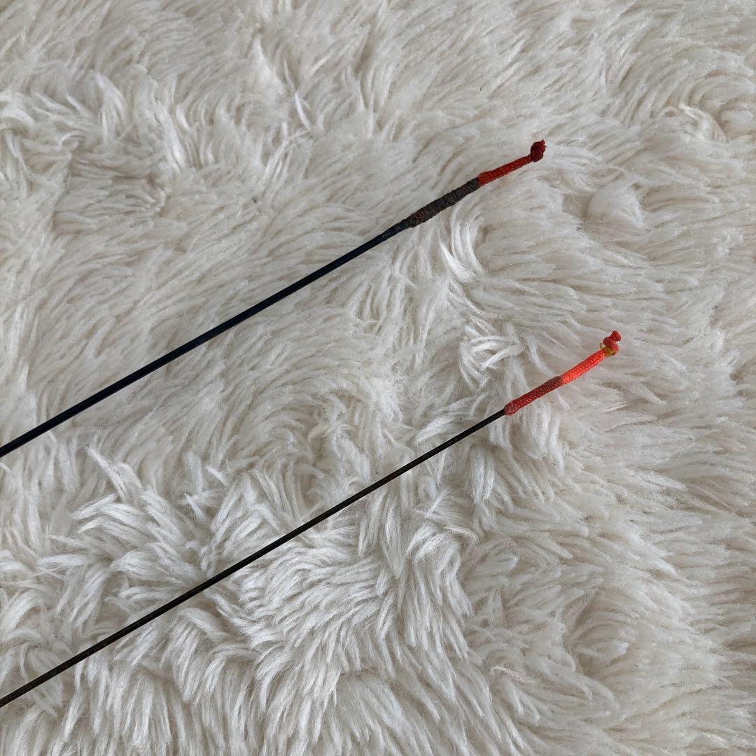 アルファタックル　小継　朱峰　2本セット　ロッドケース付き