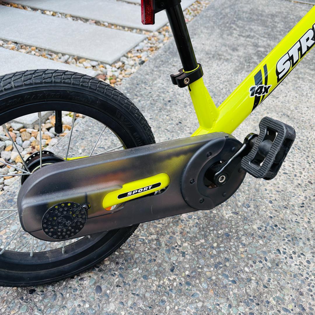 【フォロー割済】STRIDER　ストライダー14x 幼児用自転車　ライムイエロー