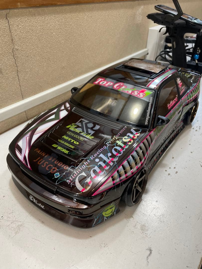 addiction アディクション D-MAX S13シルビア ラジコンボディ
