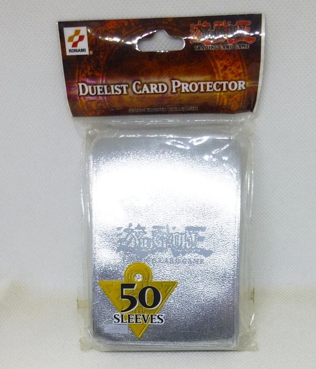 遊戯王 英語版 初期 スリーブ シルバー アッパーデック