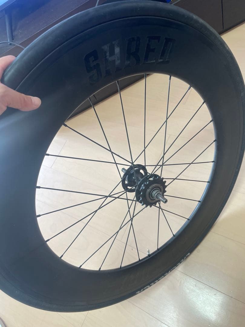 BROTURES SHRED88カーボンリアホイールリーダーバイク