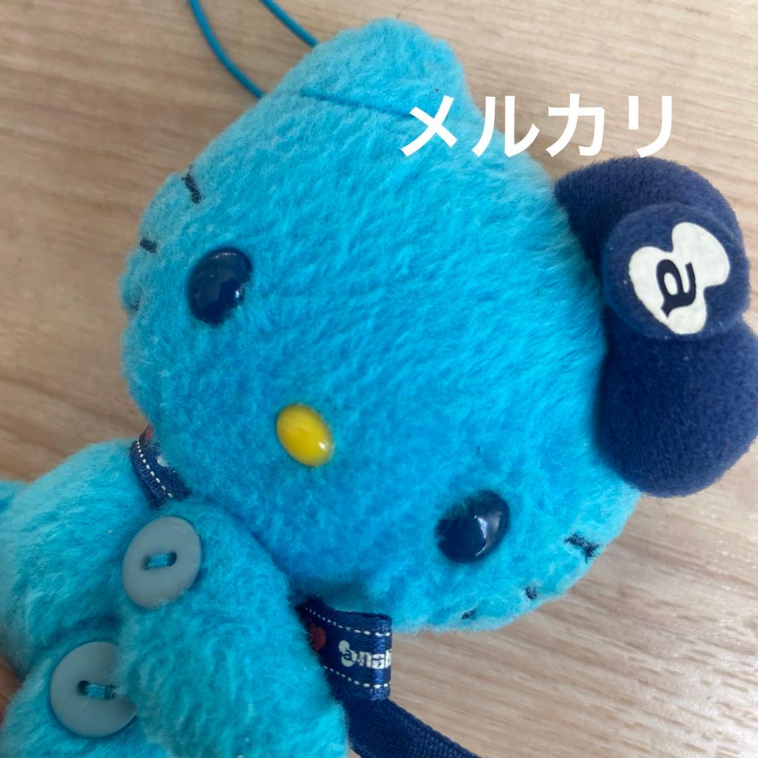 サンリオanation ハローキティ ブルーキティ マスコットぬいぐるみ　レア