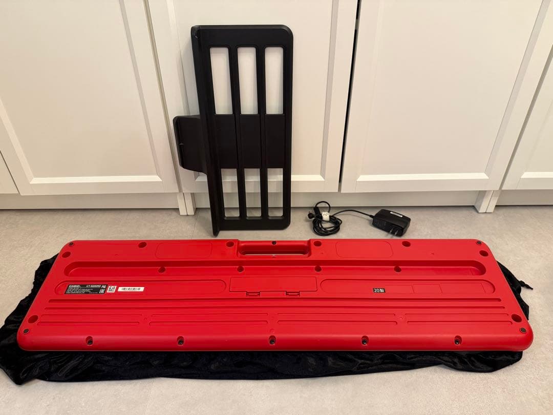 CASIO CT-S200 レッド 61鍵 電子キーボード