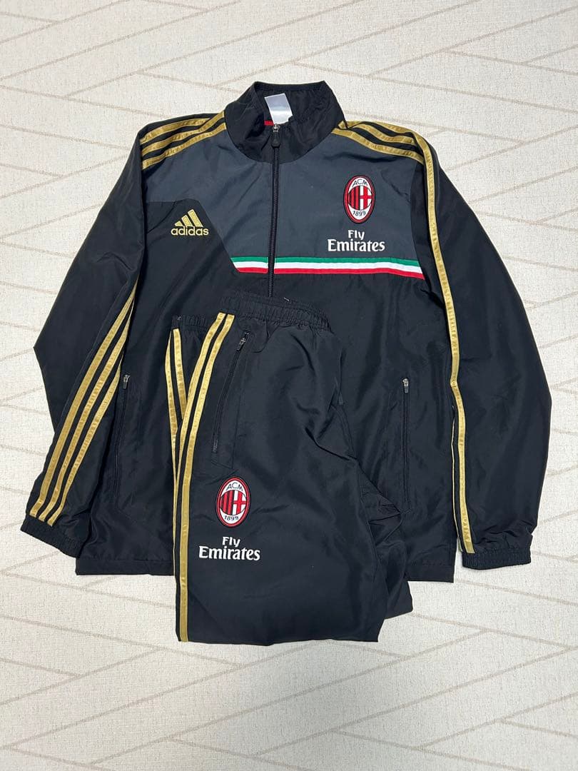 AC Milan Track Suit adidas 黒 XO
