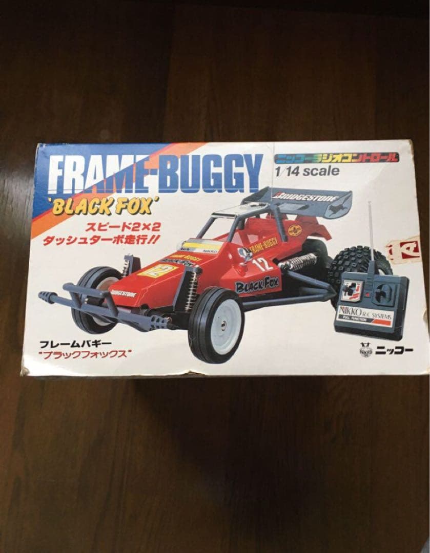 【完動品】 ニッコー　ラジコン　フレームバギー　ブラックフォックス