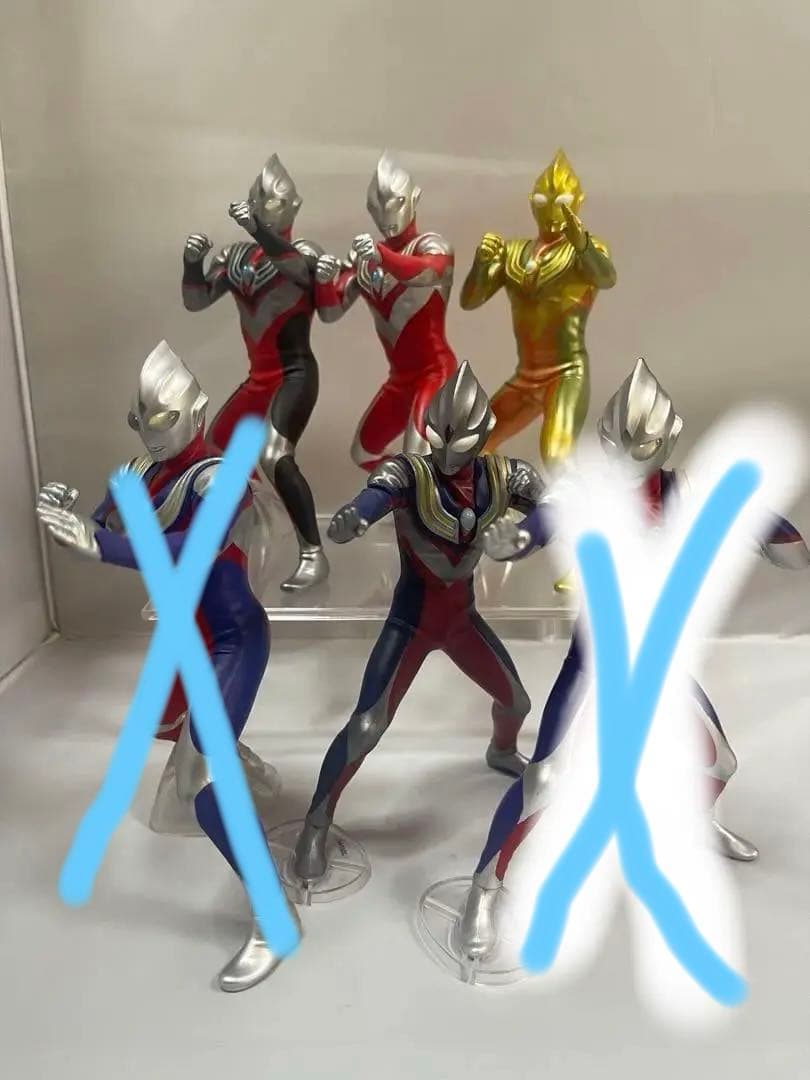 【激レア】アクリルロゴ付き！ 英雄勇像　ウルトラマン11体