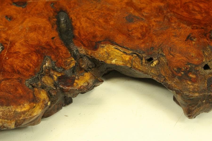 葡萄木 自然木 瘤 敷板 78cm×56cm 花梨 紅木 銘木(A466)