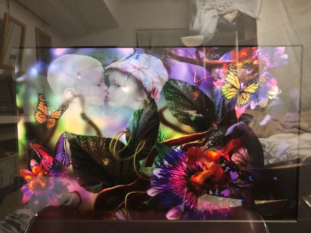 2024年100人100点絵画入賞 Piero Hearts 恋するふたり